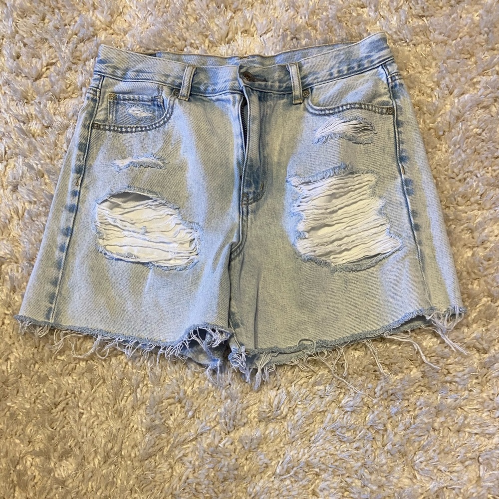 AE Denim Mom Shorts